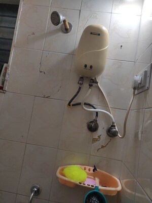 Bathroom in 1 BHK Apartment at SK Heights, Ghansoli – for Rent