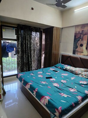 Bedroom in 1 BHK Apartment at Sai Ashish CHS, Ghansoli – for Rent