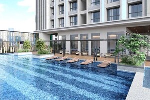 1 BHK Apartment – Exterior View View at Prescon Midtown Bay, Mahim West - for Sale