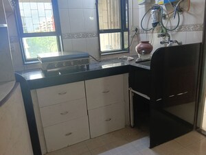 Kitchen in 1 BHK Apartment at K Raheja Palm Court, Malad West – for Rent
