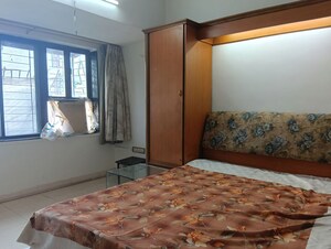 Bedroom in 1 BHK Apartment at K Raheja Palm Court, Malad West – for Rent