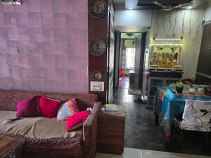 Living Room in 2 BHK Apartment at Siddhi Highland Gardens, Dhokali – for Rent