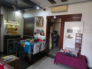 Living Room in 2 BHK Apartment at Siddhi Highland Gardens, Dhokali – for Rent