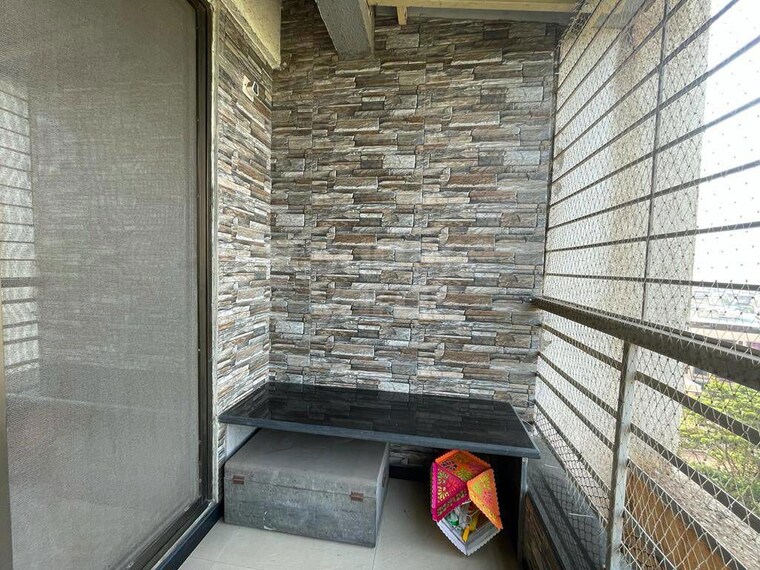 Balcony, mahavir-tower-ghansoli 2 Bedroom 1200 Sq.Ft. Apartment In Ghansoli Navi Mumbai 10709064