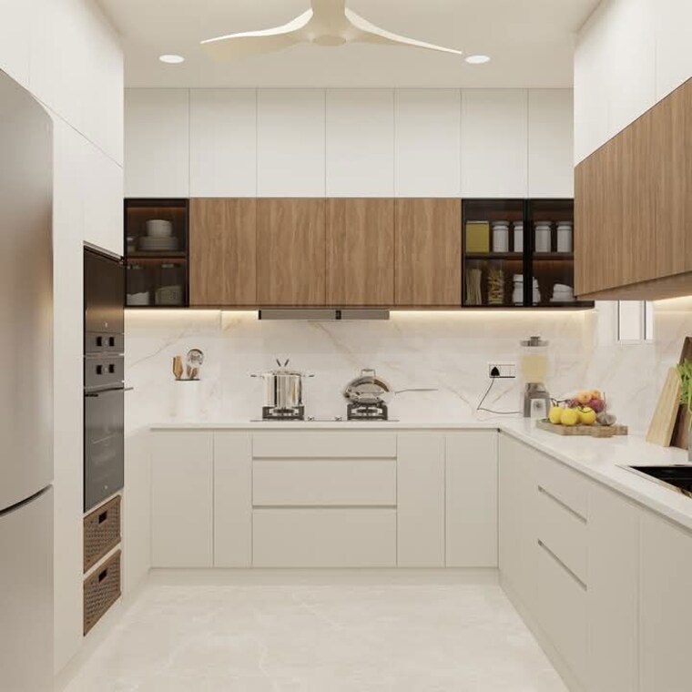 Kitchen, dwarka mor 3 Bedroom 1000 Sq.Ft. Builder Floor In Dwarka Mor Delhi 10709066