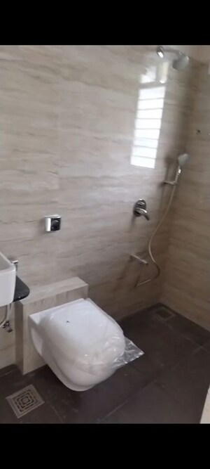 Bathroom in 2 BHK Apartment at Ram Pushpanjali Residency, Owale – for Rent