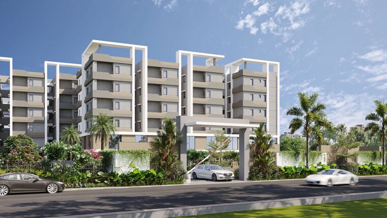 Exterior View, mangalam 2 Bedroom 860 Sq.Ft. Apartment In Mangalam Tirupati 10709087