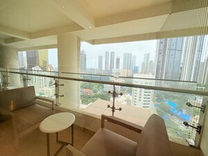 Terrace in 4 BHK Apartment at Indiabulls Sky Forest, Lower Parel – for Rent