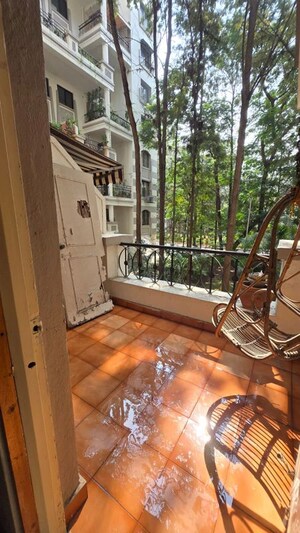 Balcony in 2 BHK Apartment at Goel Ganga Orchard, Mundhwa – for Rent