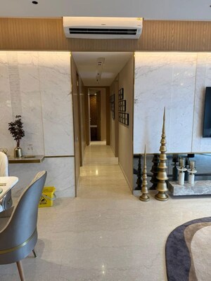 Building Lobby in 4 BHK Apartment at Lodha Trump Tower, Worli – for Rent