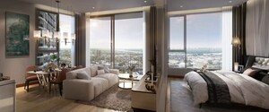 Living Room in 2 BHK Apartment at Lodha New Cuffe Parade, Wadala – for Sale
