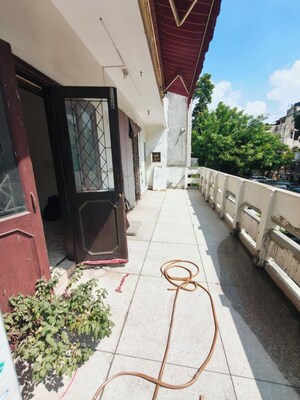 Balcony in 2 BHK Builder Floor at Nehru Enclave – for Rent