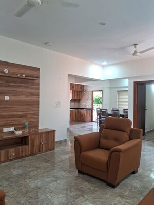 Living Room in 2 BHK Apartment at Infantry Road – for Rent
