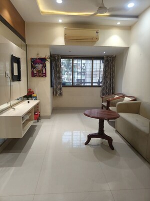 Living Room in 2 BHK Apartment at Prabhadevi – for Rent