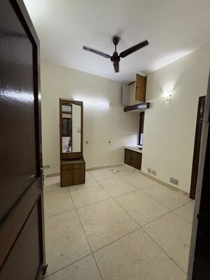 Bathroom in 3 BHK Builder Floor at Nehru Enclave – for Rent