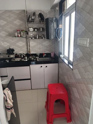 Kitchen in 1 BHK Apartment at Shree Samarth Prabhadevi, Prabhadevi – for Rent