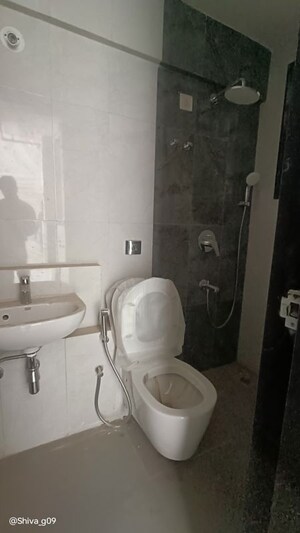 Bathroom in 1 BHK Apartment at The Baya Central, Lower Parel – for Rent