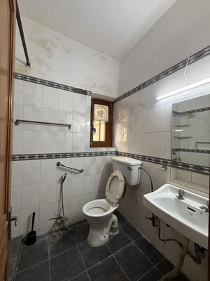 Bathroom in 3 BHK Apartment at Godrej South Estate Okhla, Okhla – for Rent