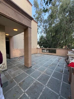 Balcony in 3 BHK Builder Floor at New Friends Colony – for Rent