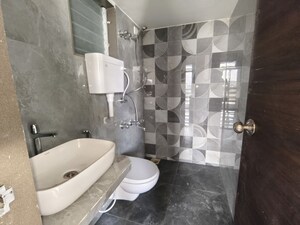 Bathroom in 1 BHK Apartment at Vinay Unique Gardens, Virar West – for Rent