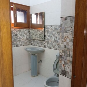 Bathroom in 3 BHK Builder Floor at Sector 15 – for Rent