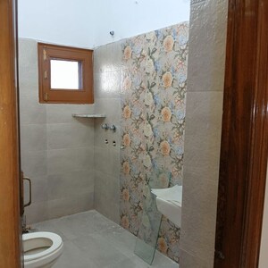 Bathroom in 3 BHK Builder Floor at Sector 15 – for Rent