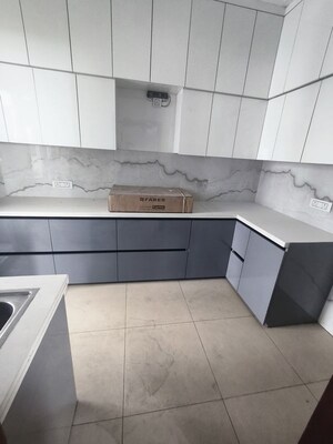 Kitchen in 3 BHK Apartment at Central Park Flower Valley Aqua Front Towers, Sohna Sector 33 – for Rent