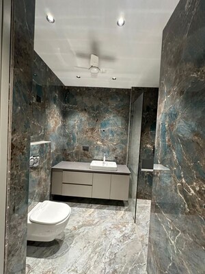 Bathroom in 4 BHK Builder Floor at South City 1 – for Rent