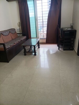 Hall in 2 BHK Apartment at Mahavir Kalpavruksha, Ghodbunder Road – for Rent