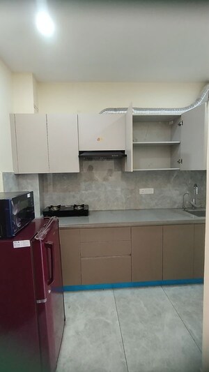 Kitchen in 1 RK Builder Floor at EWS Flats, Sector 47 – for Rent