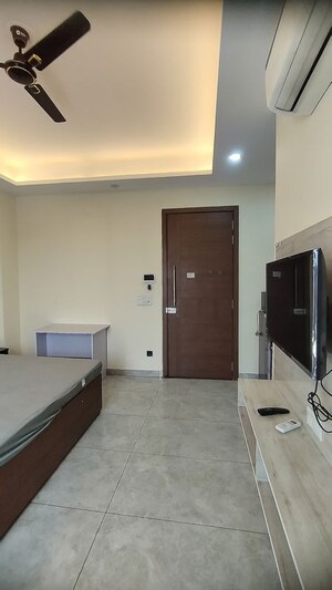 Kitchen in 1 RK Builder Floor at EWS Flats, Sector 47 – for Rent