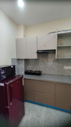 Kitchen in 1 RK Builder Floor at EWS Flats, Sector 47 – for Rent