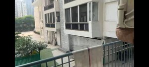 Balcony in 3 BHK Apartment at JKG Palm Resort, Raj Nagar Extension – for Rent