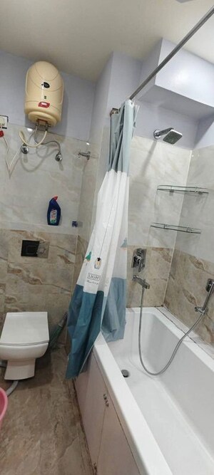 Bathroom in 2 BHK Apartment at Fort Sunny Fort, Rajarhat New Town – for Rent