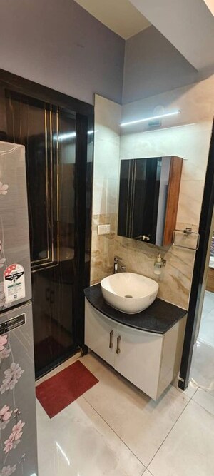 Bathroom in 2 BHK Apartment at Fort Sunny Fort, Rajarhat New Town – for Rent