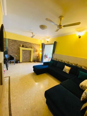 Living Room in 3 BHK Apartment at Regency Towers, Kavesar – for Rent