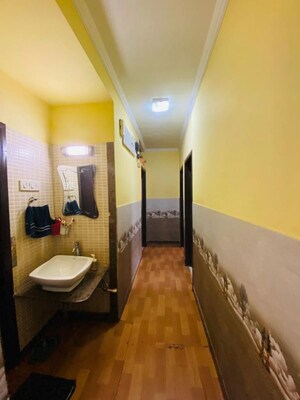 Bathroom in 3 BHK Apartment at Regency Towers, Kavesar – for Rent