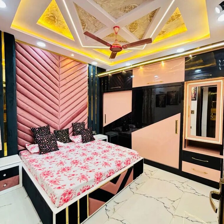Bedroom, uttam nagar 3 Bedroom 631 Sq.Ft. Builder Floor In Uttam Nagar Delhi 10709489