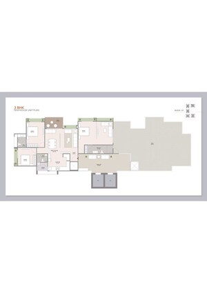 Floor Plan in 3 BHK Builder Floor at Sargasan – for Sale
