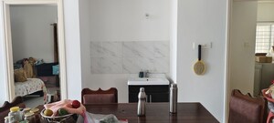 Bathroom in 3 BHK Apartment at Aparna Sarovar Grande, Nallagandla – for Rent