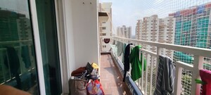 Balcony in 3 BHK Apartment at Aparna Sarovar Grande, Nallagandla – for Rent