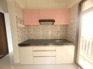 Kitchen in 1 BHK Apartment at Shree Vaishnavi Heights, Owale – for Rent