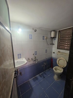 Bathroom in 2 BHK Apartment at Old Panvel – for Rent