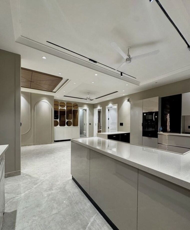 Kitchen, new industrial township 5 3 Bedroom 3000 Sq.Ft. Builder Floor In New Industrial Township 5 Faridabad 10709601