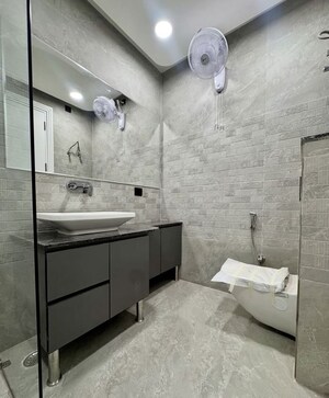 Bathroom in 3 BHK Builder Floor at New Industrial Township 5 – for Rent