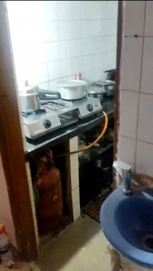 Kitchen in 1 BHK Apartment at Shree Sai Usha Complex, Bhandup West – for Rent