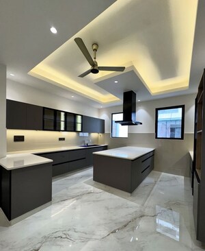 Kitchen in 3 BHK Builder Floor at New Industrial Township – for Sale