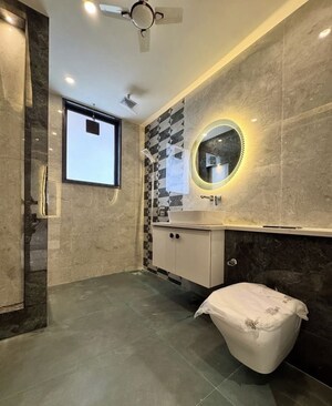 Bathroom in 3 BHK Builder Floor at New Industrial Township – for Sale
