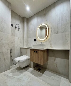 Bathroom in 3 BHK Builder Floor at New Industrial Township – for Sale