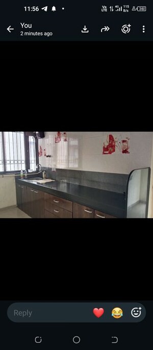 Kitchen in 3 BHK Apartment at Matunga East – for Rent